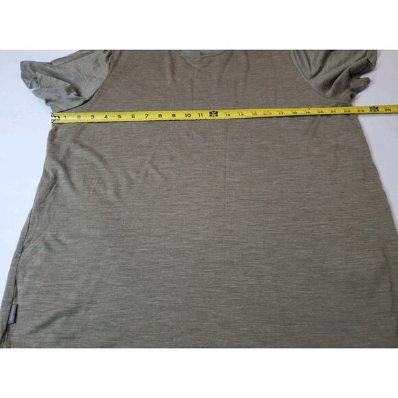 Icebreaker Shirt Mens XL Cool-lite Wool Blend Base Layer Short Sleeve Outdoor - Picture 7 of 9